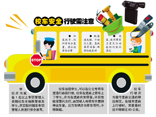 學(xué)生上下車 后車禁超越