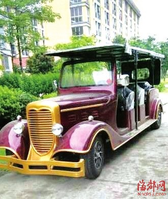 閩江學院新校車太拉風