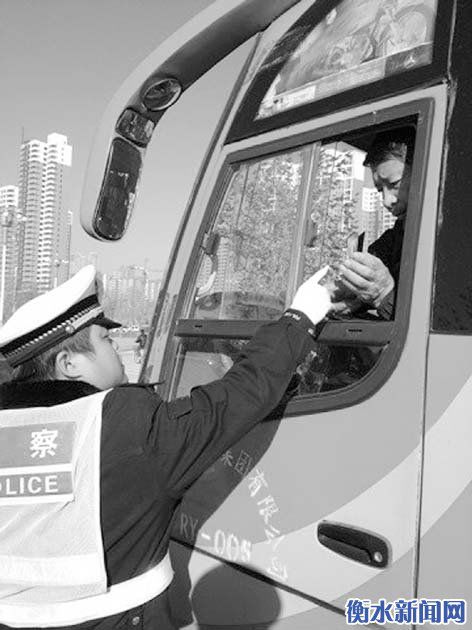 河北：衡水交警嚴(yán)查違法校車