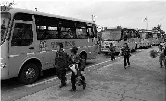 答網友問：寧波的校車到底跑沒跑？