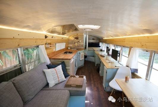 房車改裝 | 校車改裝成房車，就是這么拉風(fēng)！