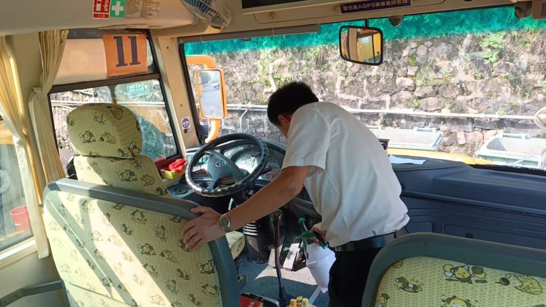 開學倒計時！三水運發開展校車安全檢查，護航學生平安“上學路”