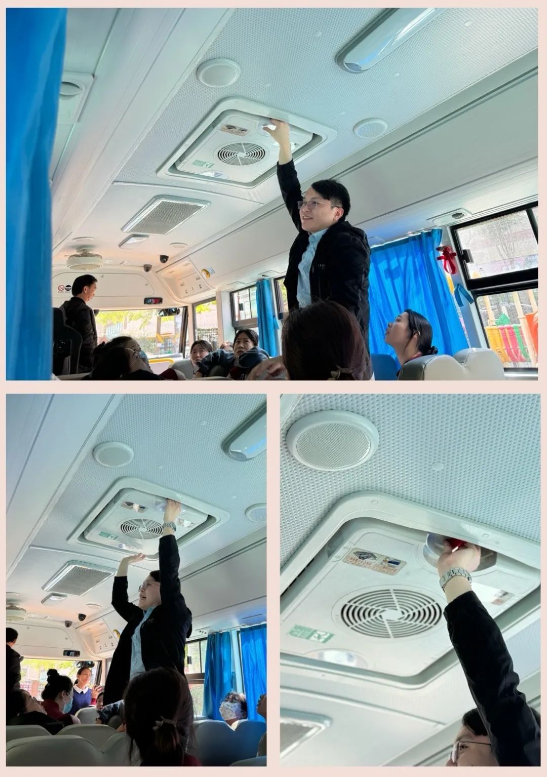 【安全演練】秋長益華幼兒園“平安乘車，安全‘童’行”校車安全演練活動